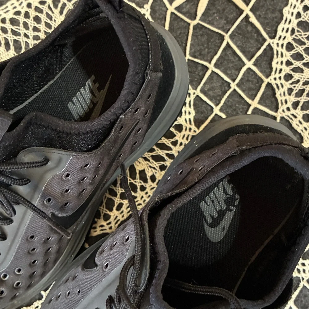 Nike Lunar Elite Sky Hi Black Wedge Sneakers, 7.5 - Picture 6 of 6